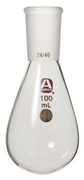 Aldrich&#174; evaporating flask, pear-shaped capacity 1,000&#160;mL, joint: ST/NS 24/40, non-coated, heavy wall