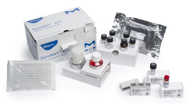 Sistema de controle NEP HKSA &#174; Sistema PyroMAT MAT Non-endotoxin pyrogen control of heat killed Staphyloccus aureus for use in monocyte activation test