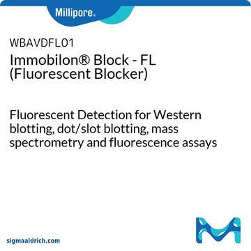 Immobilon&#174; Block - FL (Fluorescent Blocker) Fluorescent Detection for Western blotting, dot/slot blotting, mass spectrometry and fluorescence assays