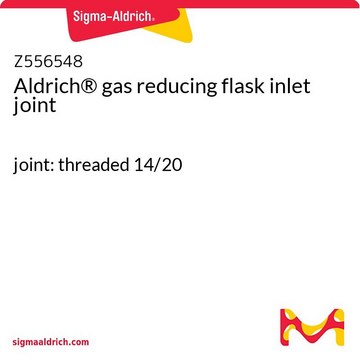 Aldrich&#174; gas reducing flask inlet joint joint: threaded 14/20