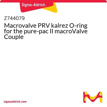 Macrovalve PRV kalrez O-ring for the pure-pac II macroValve Couple