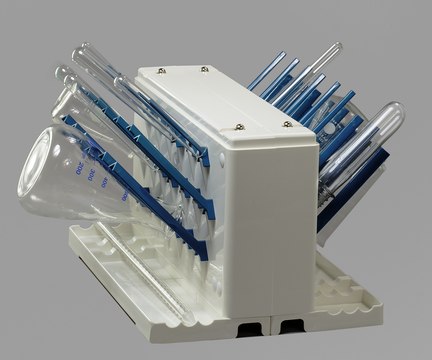 Rack non elettrico LAB-AIRE&#174; II per l’asciugatura della vetreria benchtop, double sided, 1 tier