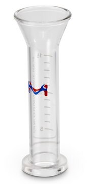 Funil de vidro Millipore para filtração a vácuo 15 mL, 25 mm, Borosilicate, Ground glass seal