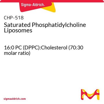 Saturated Phosphatidylcholine Liposomes 16:0 PC (DPPC):Cholesterol (70:30 molar ratio)