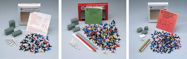 Cochranes molecular models lattices, minit, classroom set with 5 texts