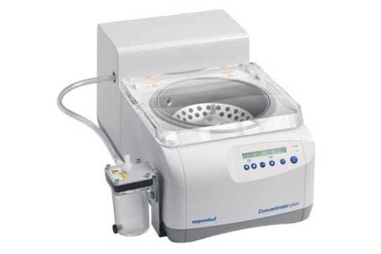 Eppendorf&#174; Concentrator Plus complete system, integrated vacuum pump, with rotor F-45-48-11, AC/DC input 230 V (GB plug)