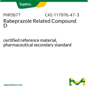 Rabeprazole Related Compound D certified reference material, pharmaceutical secondary standard