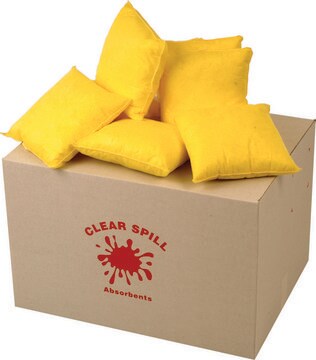 Chemical spill cushions size medium