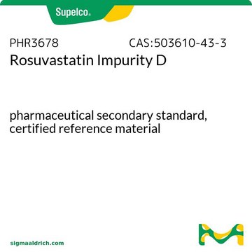 Rosuvastatin Impurity D pharmaceutical secondary standard, certified reference material