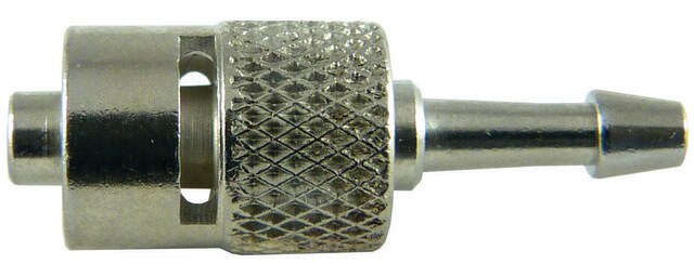 鲁尔接头-管路接头 male Luer lock to hose end, for tubing i.d., 1/16 &#8209; 3/32&#160;in., nickel plated