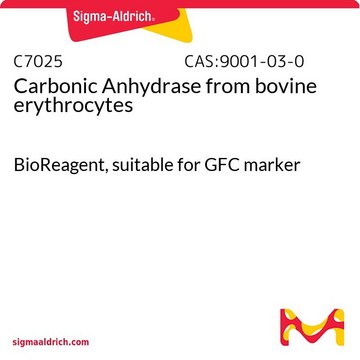 碳酸酐酶 来源于牛红细胞 BioReagent, suitable for GFC marker