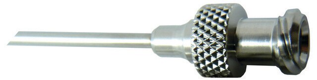 Spritzenkanüle, Edelstahl&nbsp;316, stumpfe 90°-Pipettierspitze gauge 20, L 4&#160;in.