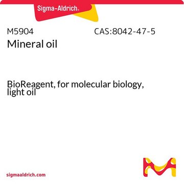 Óleo mineral BioReagent, for molecular biology, light oil