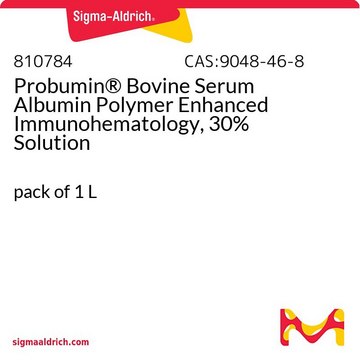 Sérum albumine bovine enrichie en polymère Probumin&#174;, immunohématologie, solution à 30&nbsp;% pack of 1&#160;L