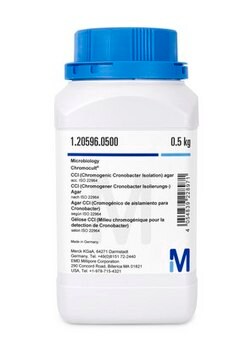 ChromoCult&#174; chromogenes CronobacterIsolationsagar pkg of 500&#160;g, according to ISO 22964, for Cronobacter spp.