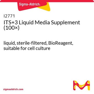 ITS+3 Liquid Media Supplement (100×) liquid, sterile-filtered, BioReagent, suitable for cell culture