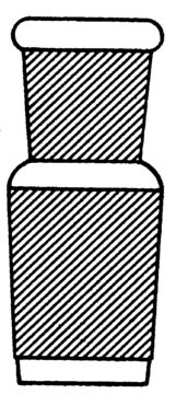 Quickfit&#174; Reduction Adapters top female joint: ST/NS 34/35, bottom male joint: ST/NS 50/42