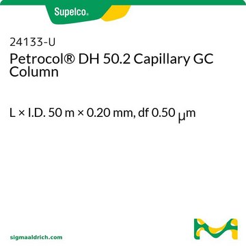 Columna capilar para GC Petrocol&#174; DH 50.2 L × I.D. 50&#160;m × 0.20&#160;mm, df 0.50&#160;&#956;m