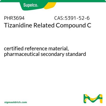 Tizanidin-verwandte Verbindung C certified reference material, pharmaceutical secondary standard