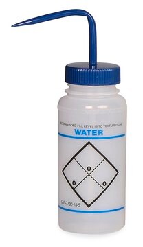 Scienceware&#174; safety labeled wash bottles Water