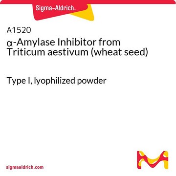 &#945;-Amylase Inhibitor from Triticum aestivum (wheat seed) Type I, lyophilized powder