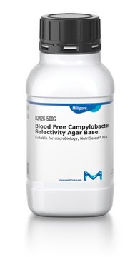 Blood Free Campylobacter Selectivity Agar Base suitable for microbiology, NutriSelect&#174; Plus