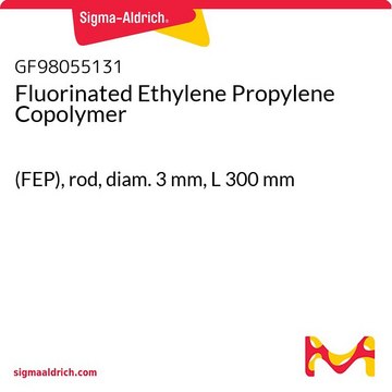 Fluorinated Ethylene Propylene Copolymer (FEP), rod, diam. 3&#160;mm, L 300&#160;mm