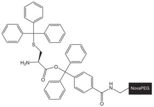 H-Cys(Trt)-Trityl NovaPEG resin Novabiochem&#174;