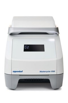 Eppendorf&#174; Mastercycler X50i, AC/DC input 110&#160;V / 230&#160;V (GB plug), 96-well thermoblock, aluminum without control panel