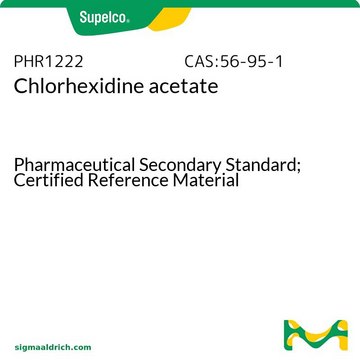 クロルヘキシジン酢酸塩 Pharmaceutical Secondary Standard; Certified Reference Material