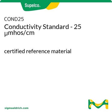 Leitfähigkeitsstandard&nbsp;– 25 &#956;mhos/cm certified reference material