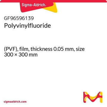 Polyvinylfluoride (PVF), film, thickness 0.05&#160;mm, size 300 × 300&#160;mm