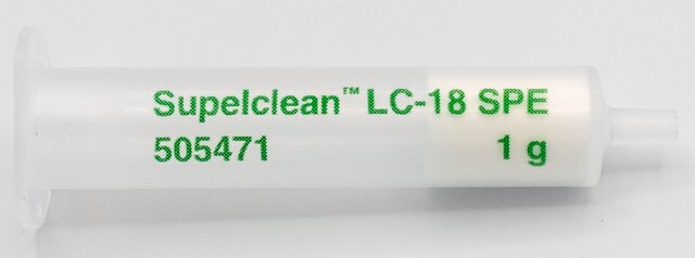 Supelclean&#8482; LC-18 固相萃取管 bed wt. 1&#160;g, volume 6&#160;mL, pk of 30