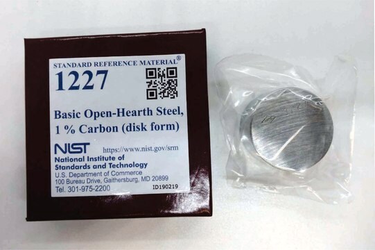 低合金钢 NIST&#174; SRM &#174;1227, basic open hearth, 1%C