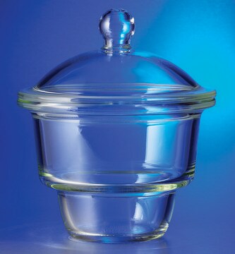 Pyrex&#174; small knob top desiccator capacity 2.4&#160;L, complete