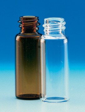 Wheaton sample vials clear, volume 2&#160;mL, cap size 8 - 425, diam. × H 12&#160;mm × 36&#160;mm