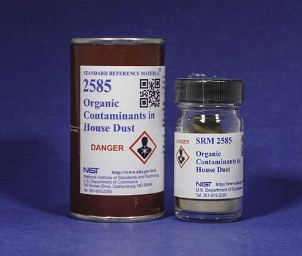 Organic contaminants in house dust NIST&#174; SRM&#174; 2585