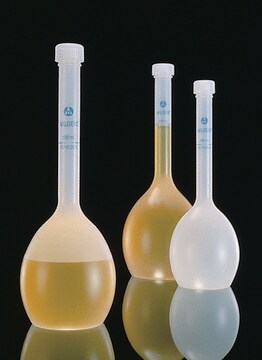 Nalgene&#174; volumetric flask volume 1,000&#160;mL, accuracy: 0.6&#160;mL, transparent polymethylpentene