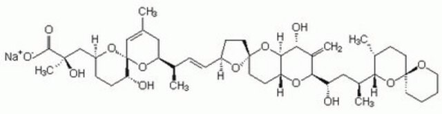 Okadasäure, Natriumsalz Water-soluble analog of Okadaic Acid. Inhibits protein phosphatases 1 and 2A.