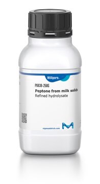 Peptone from milk solids Refined hydrolysate