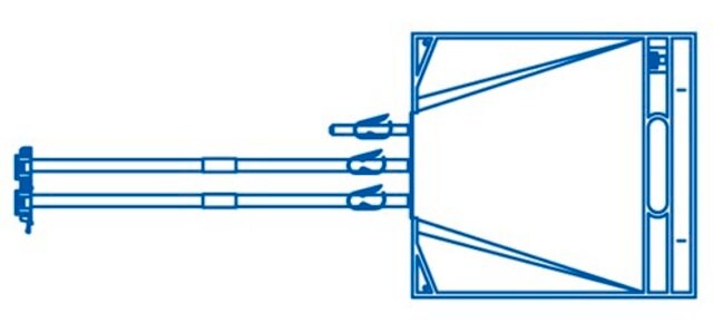 Mobius&#174; Gold 2D Freeze Assembly w/Helium IT 10L PureFlex&#8482; film with AseptiQuik&#174; G connectors