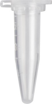 Microcentrifuge Tube capacity 1.5&#160;mL, conical bottom, pack of 1000&#160;ea