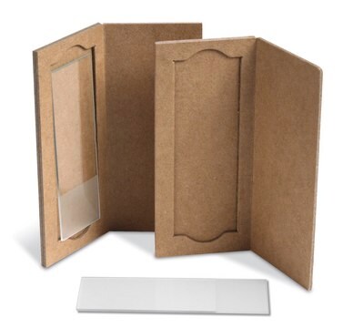 Cardboard slide mailer 1-place, L × W × H 95&#160;mm × 42&#160;mm × 5&#160;mm