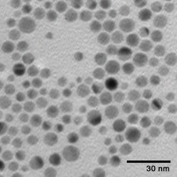 Silber, Dispersion nanoparticles, 10&#160;nm particle size (TEM), 0.02&#160;mg/mL in aqueous buffer, contains sodium citrate as stabilizer