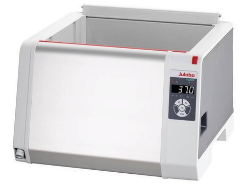 Julabo&#174; water baths PURA 14, size 14&#160;L, temp. range 18 °C (99.9 °C), AC/DC input 230 V AC, UK plug