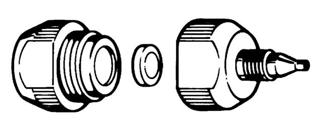 Supelco&#174; Vorsäulenfilter Direct-connect, PEEK