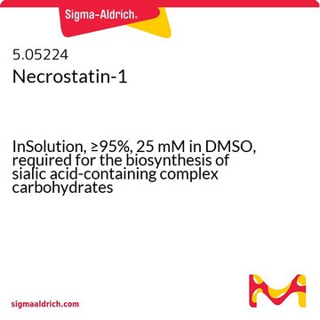 Necrostatin-1 InSolution, &#8805;95%, 25 mM in DMSO, required for the biosynthesis of sialic acid-containing complex carbohydrates