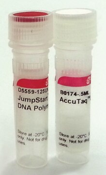 JumpStart &#8482;AccuTaq &#8482;LA DNA ポリメラーゼ Hot-start high fidelity Taq enzyme, 10X buffer included