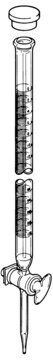 Pyrex&#174; Precision-bore Class A burette capacity 100&#160;mL