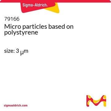 Mikropartikel auf Polystyrolbasis size: 3 &#956;m